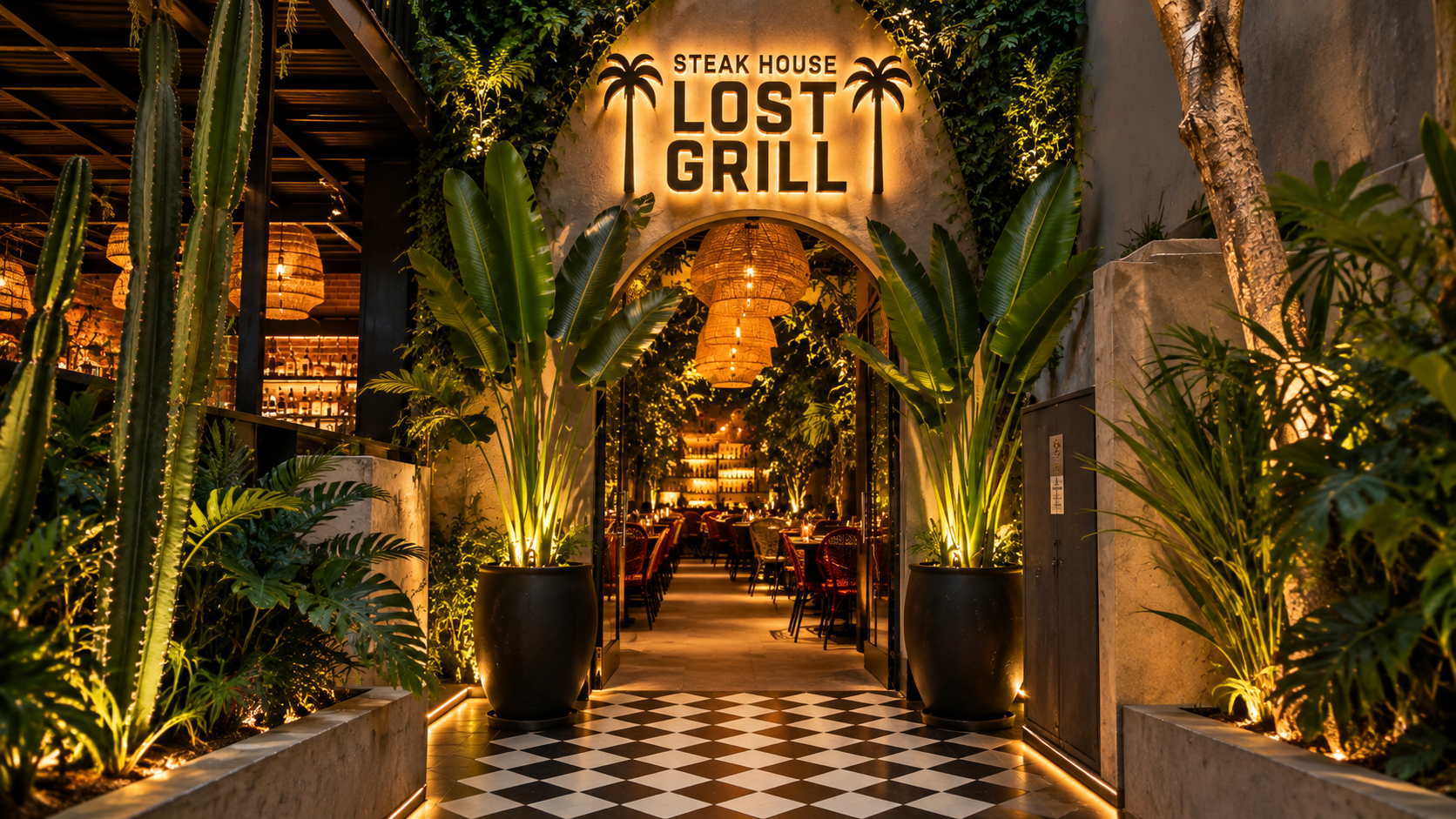 Entrada de Lost Grill Quito