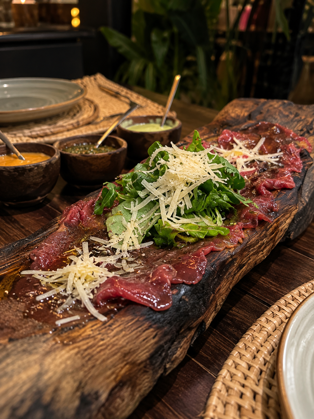 Carpaccio de lomo Lost Grill